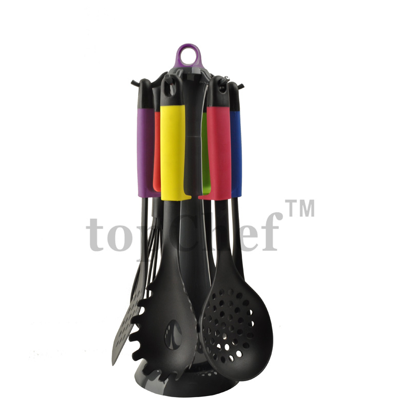 7 pcs nylon kitchen utensils set