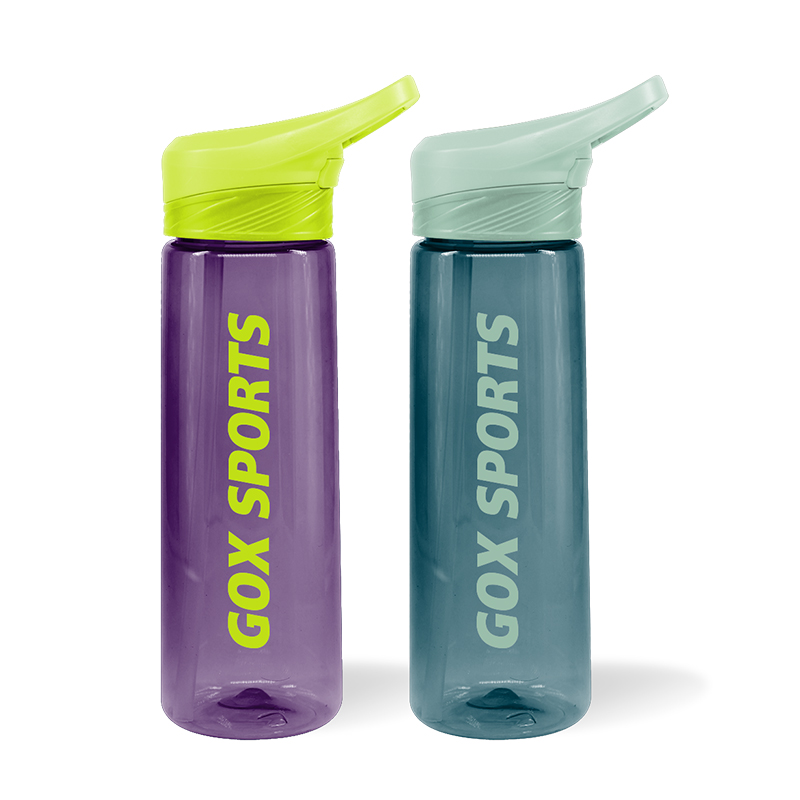 GOX Tritan Water Bottle With Autospout BPA free With Straw For Fitness, Outdoor Enthusiasts