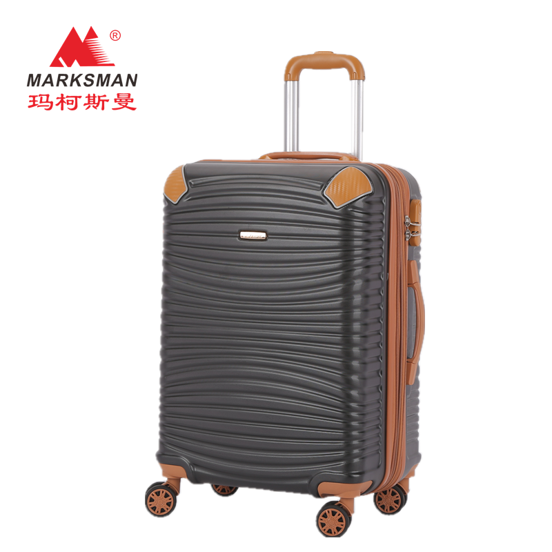Marskman Promotional Gifts Trolley plane Luggage and cabin airport Luggage ABS+PC Trolley Suitcase with high quality