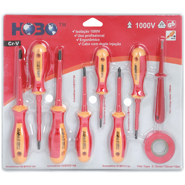Vde Insulation Screwdrivers 9pcs Set 1000v