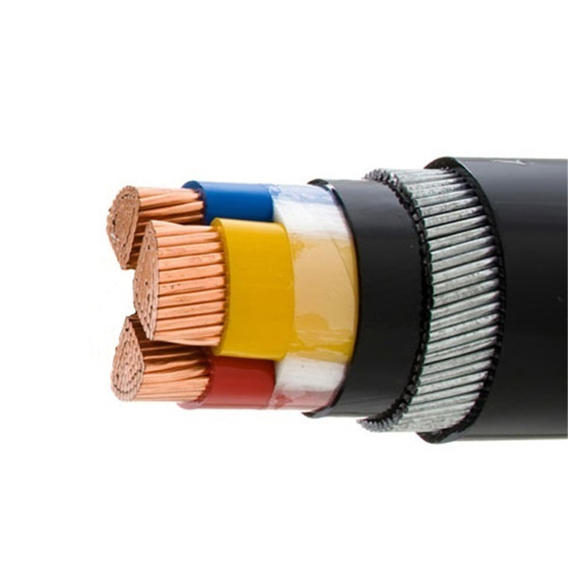 CU/XLPE/PVC/SWA/PVC 4mm 6mm 10mm 16mm 25mm 35mm 50mm 70mm 95mm 120mm 150mm 185mm 240mm 300mm 4 Core Underground Steel Wire Armoured Copper Power Cable