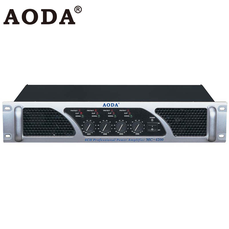 MC Series 4 Channels Professional Power Amplifier