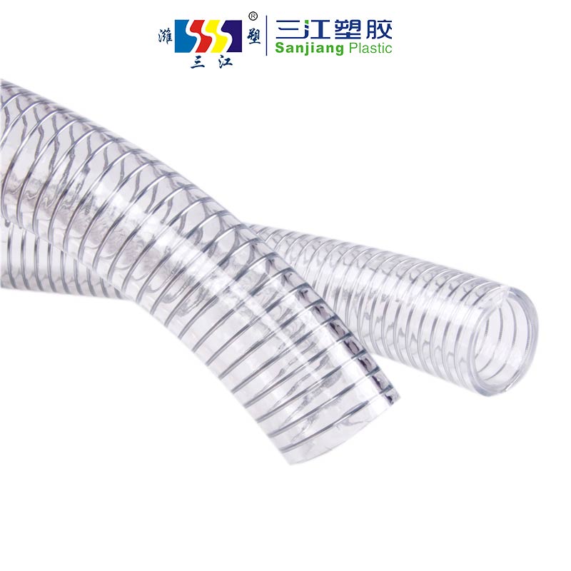 160 ℃ High Temperatuer Resistant PVC Steel Wire Hose