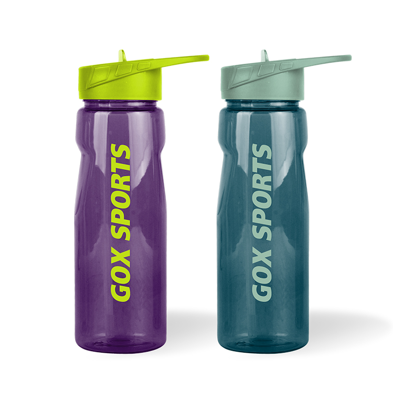 GOX Tritan Water Bottle With Spout BPA Free With Straw For Fitness, Outdoor Enthusiasts