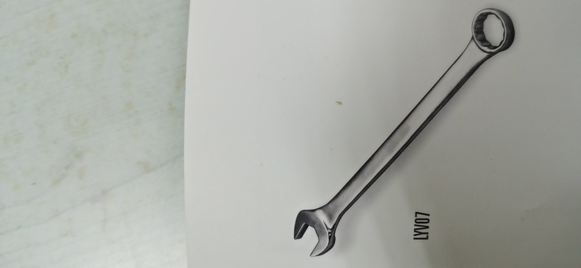Combination Spanner with V type open end