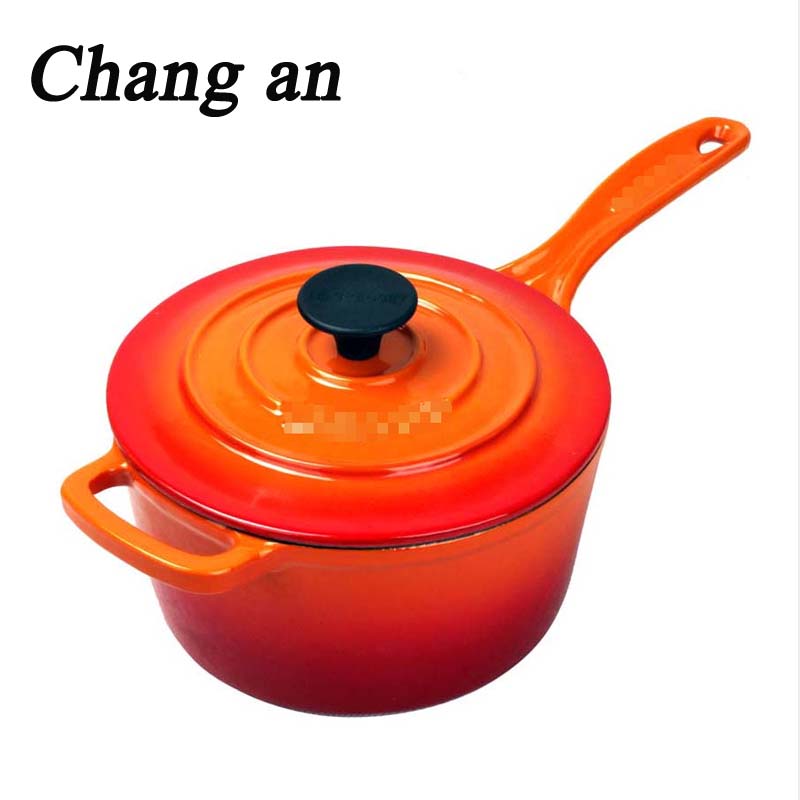 Cast iron milk pan