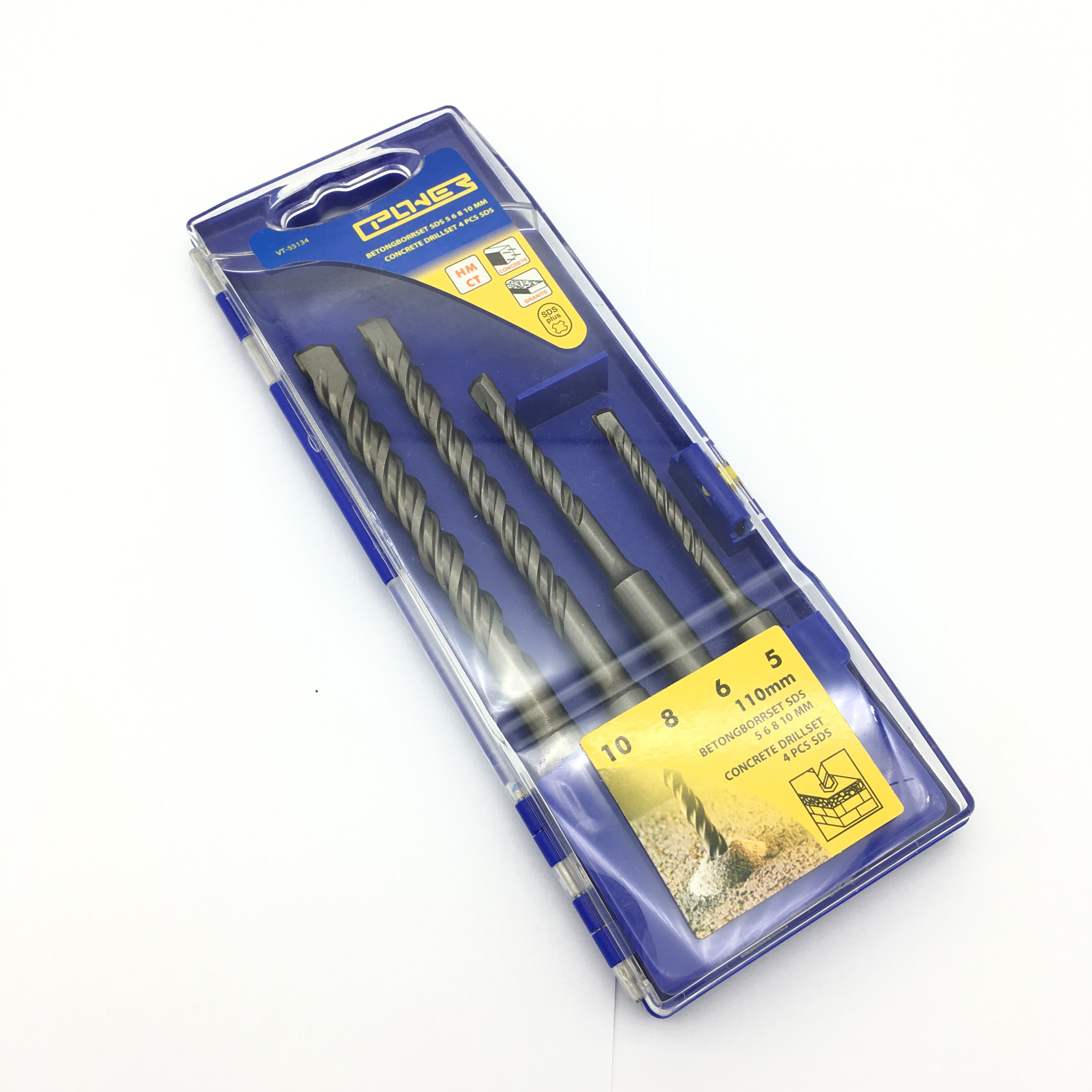 Concrete Drill Set 4 pcs SDS