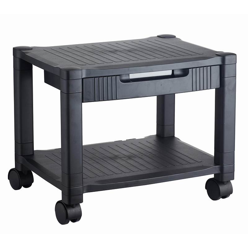 Printer Cart Printer Stand with Drawer 2 Shelf Shelf