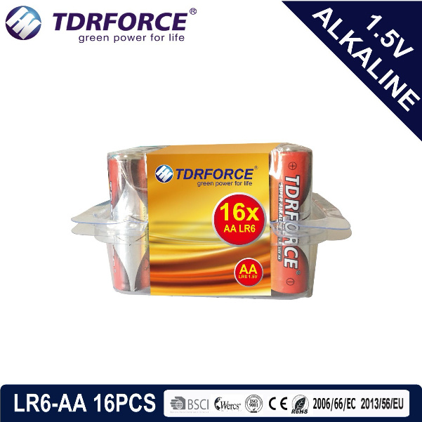 Alkaline battery LR6/AA-16PB