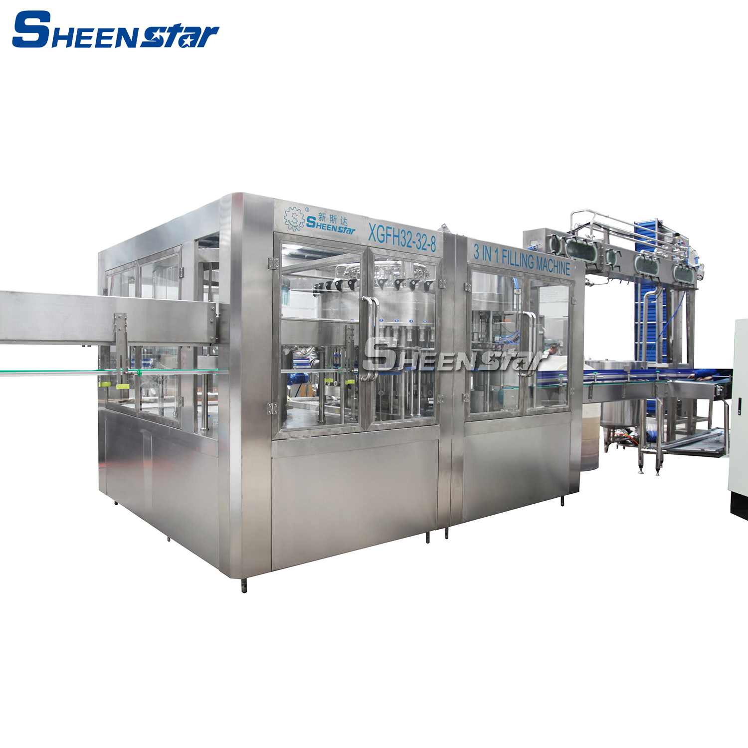 XGFH32-32-8 bottled pure water filling bottling machine