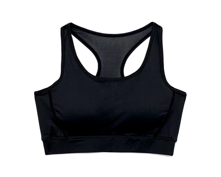 Ladies seamless sport bra
