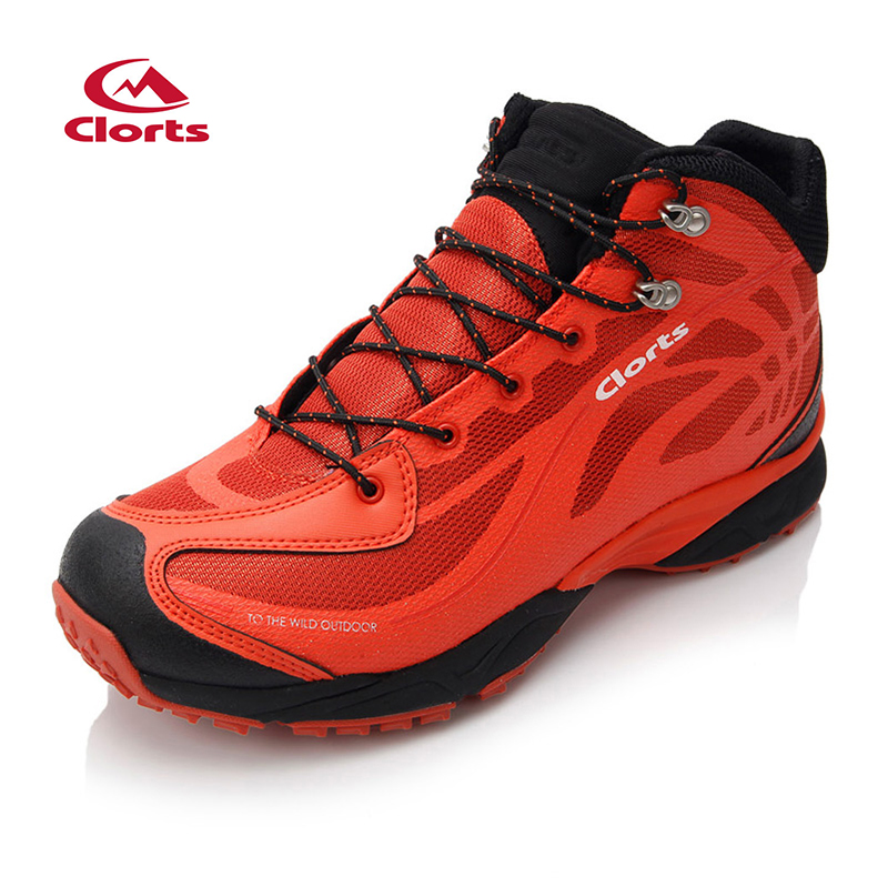 CLORTS Lightweight Waterproof Rubber Outsole Hiking Boots