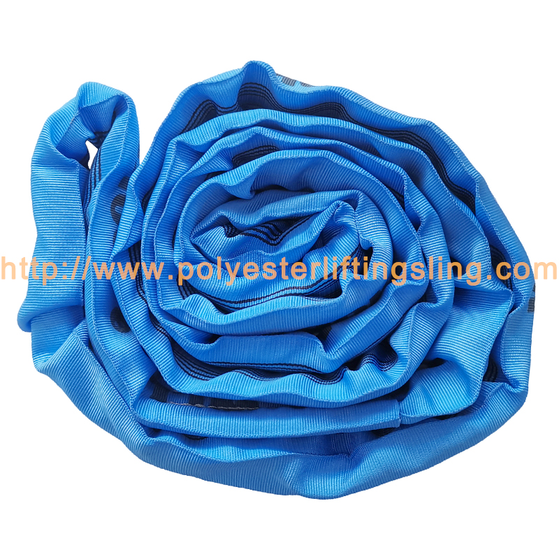 AS4497.1 WLL 8T Flexible Endless Lift All Round Slings 100% Polyester For Steel Mesh