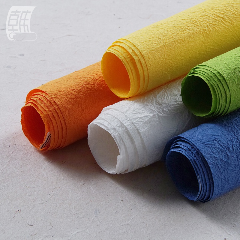 Eco-friendly artificial flower making handmade crepe wrapping paper