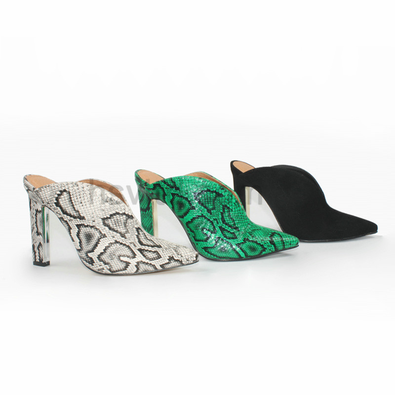 High heel Mules