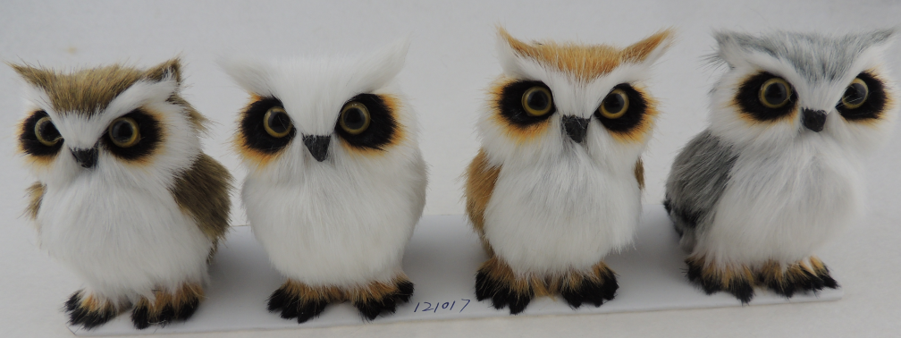 Fake fur owl