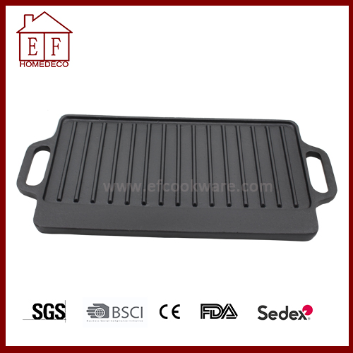 Cast Iron Griddle Grill Pan