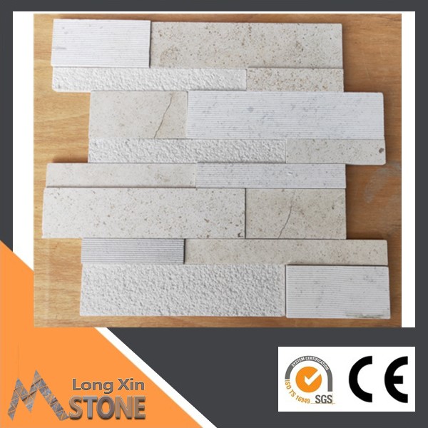 Natural Protugal Beige marble Stone wall tile 30X30 CM