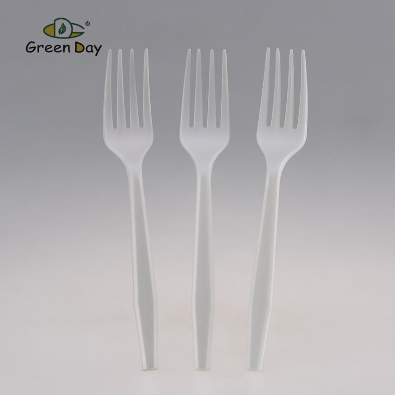 Premium Series CPLA Fork-Natural White
