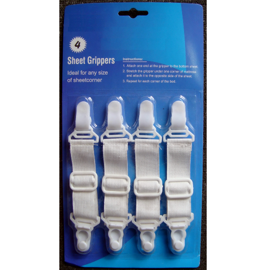 Bed Sheet Grippers,4pcs/Set