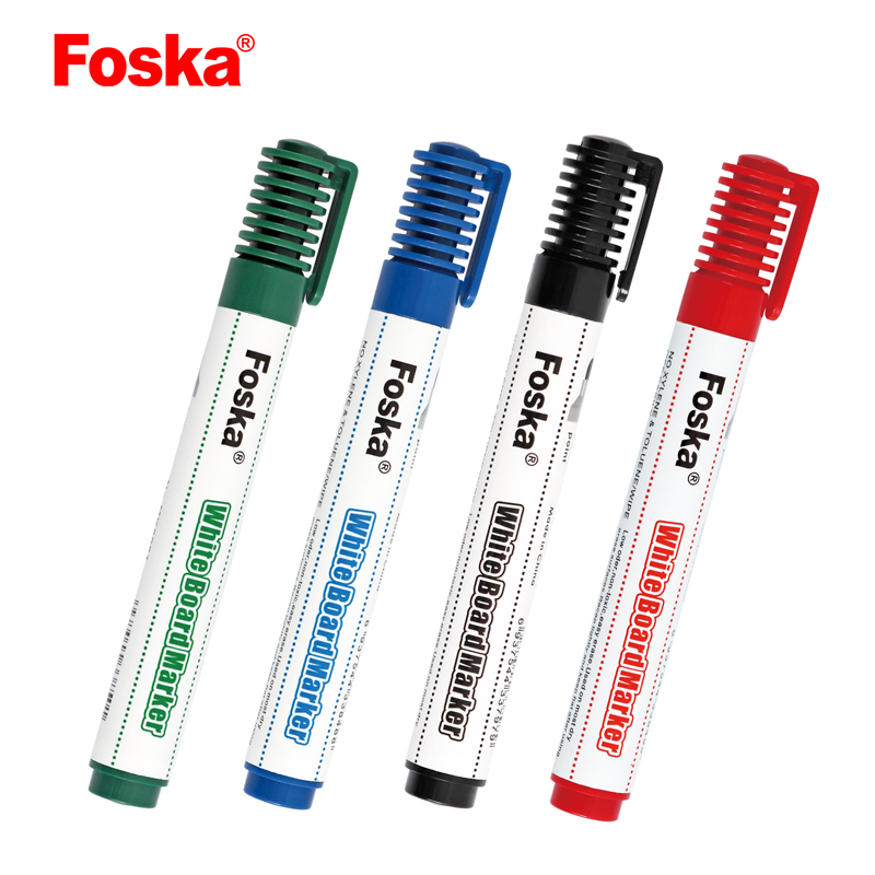 Foska Stationery Assorted ColorWhite Board Marker Pen