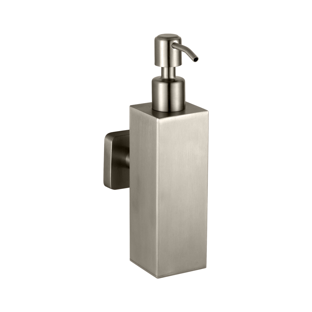 brushed 304#S.S.manual soap dispenser