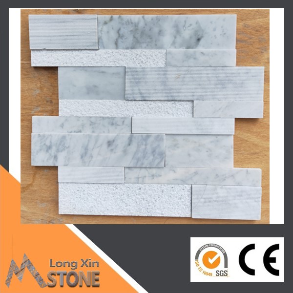 Natural Bianco Carrara marble Stone wall tile 30X30 CM