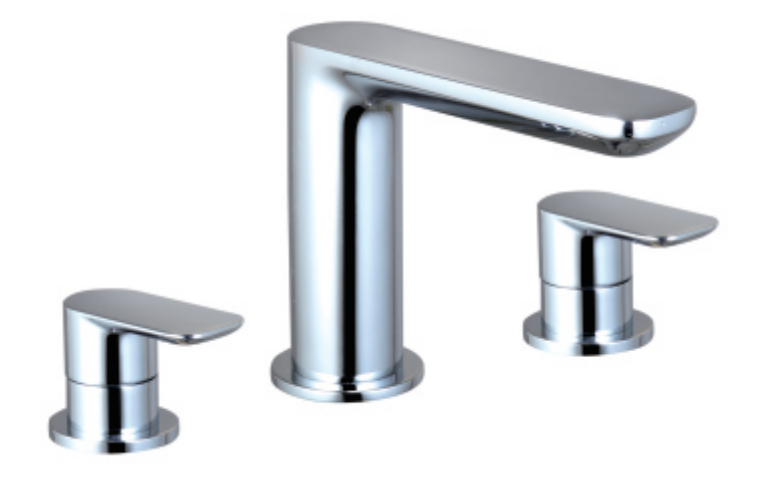 Deck Mounted 3TH Basin Mixer