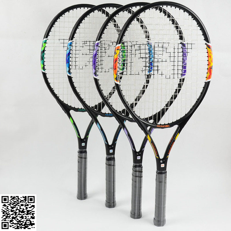 One piece tennis racket