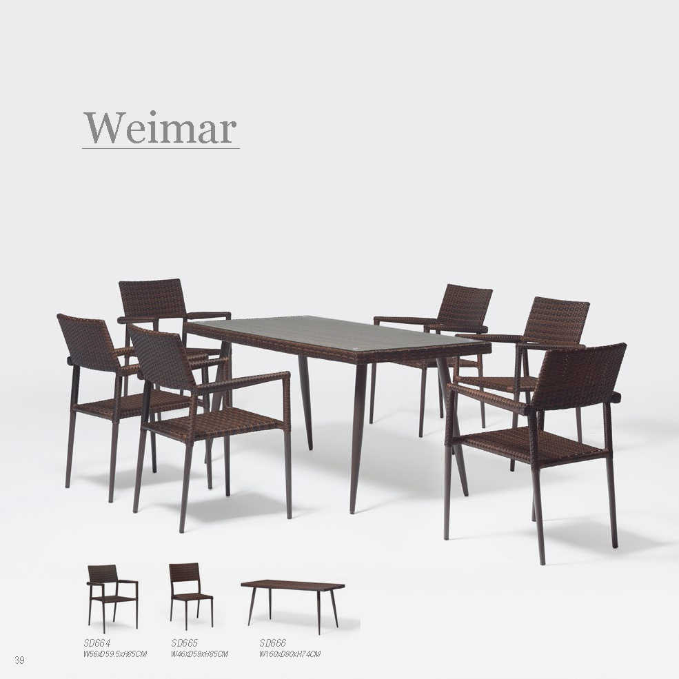 alum.chair alum.table