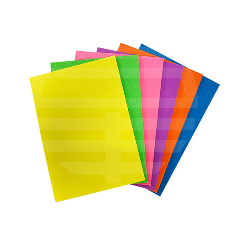 Eva Foam, A4/50x70cm ，fluorescent Glitter Eva Foam, Handiwork, Vivid Color, High Quality