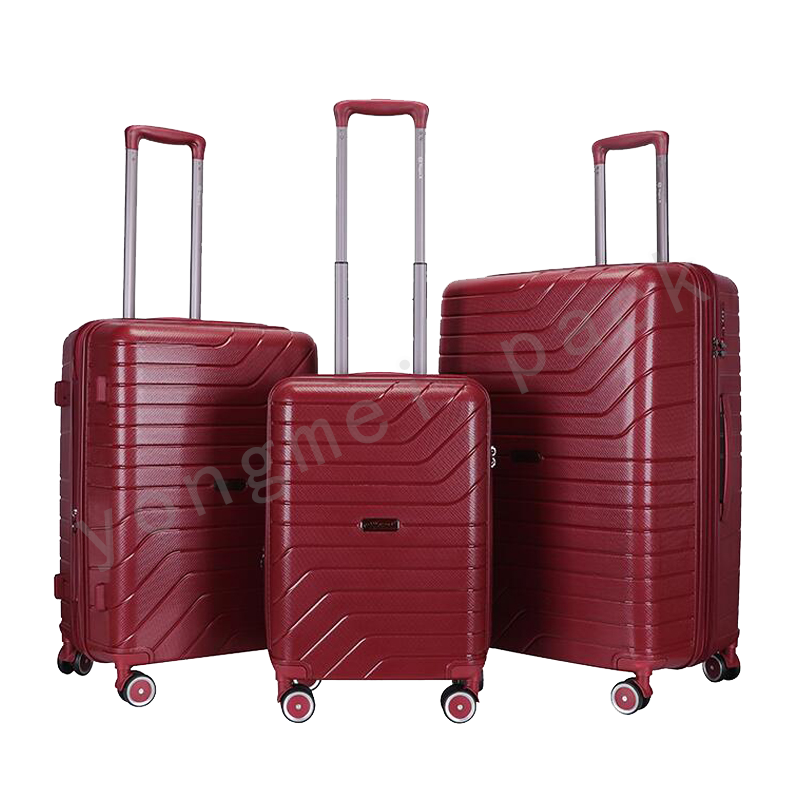 Fashionable new red suitcase