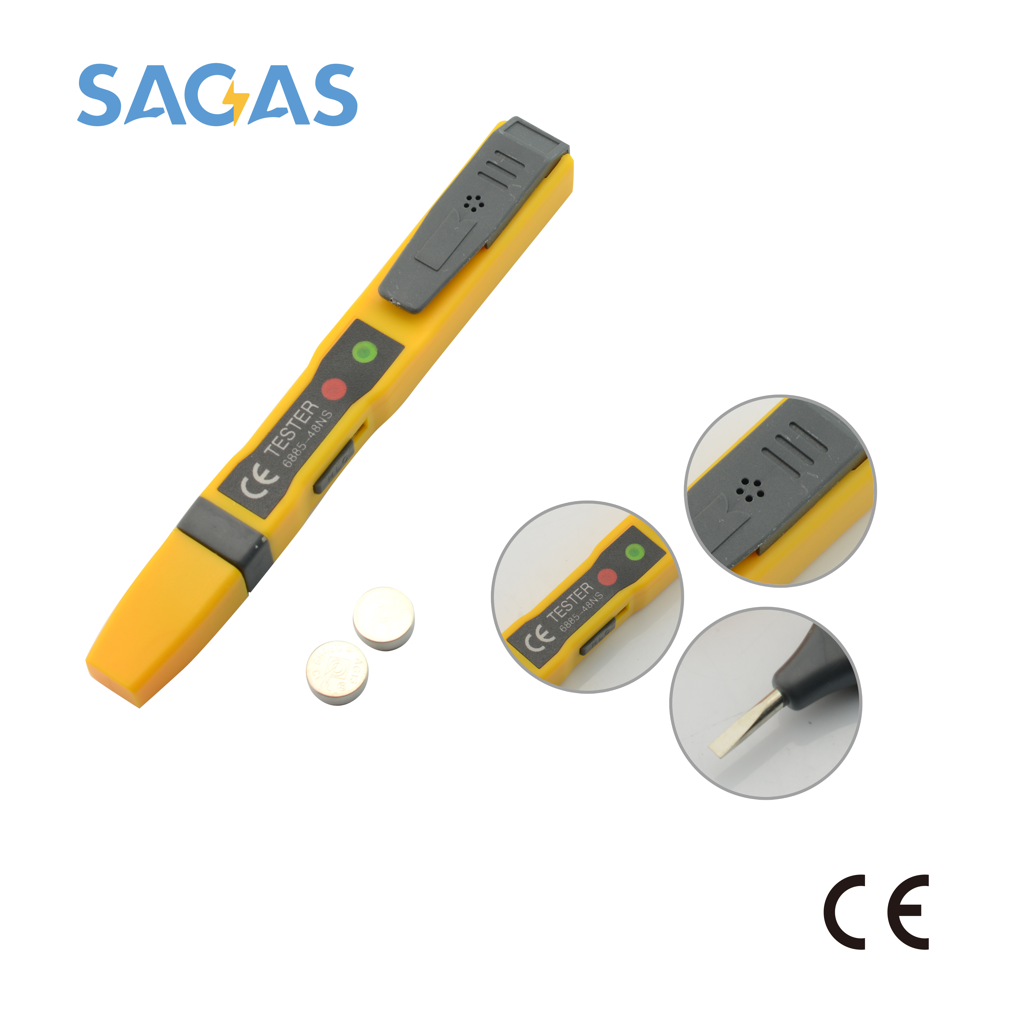 Multifunctional induction voltage tester