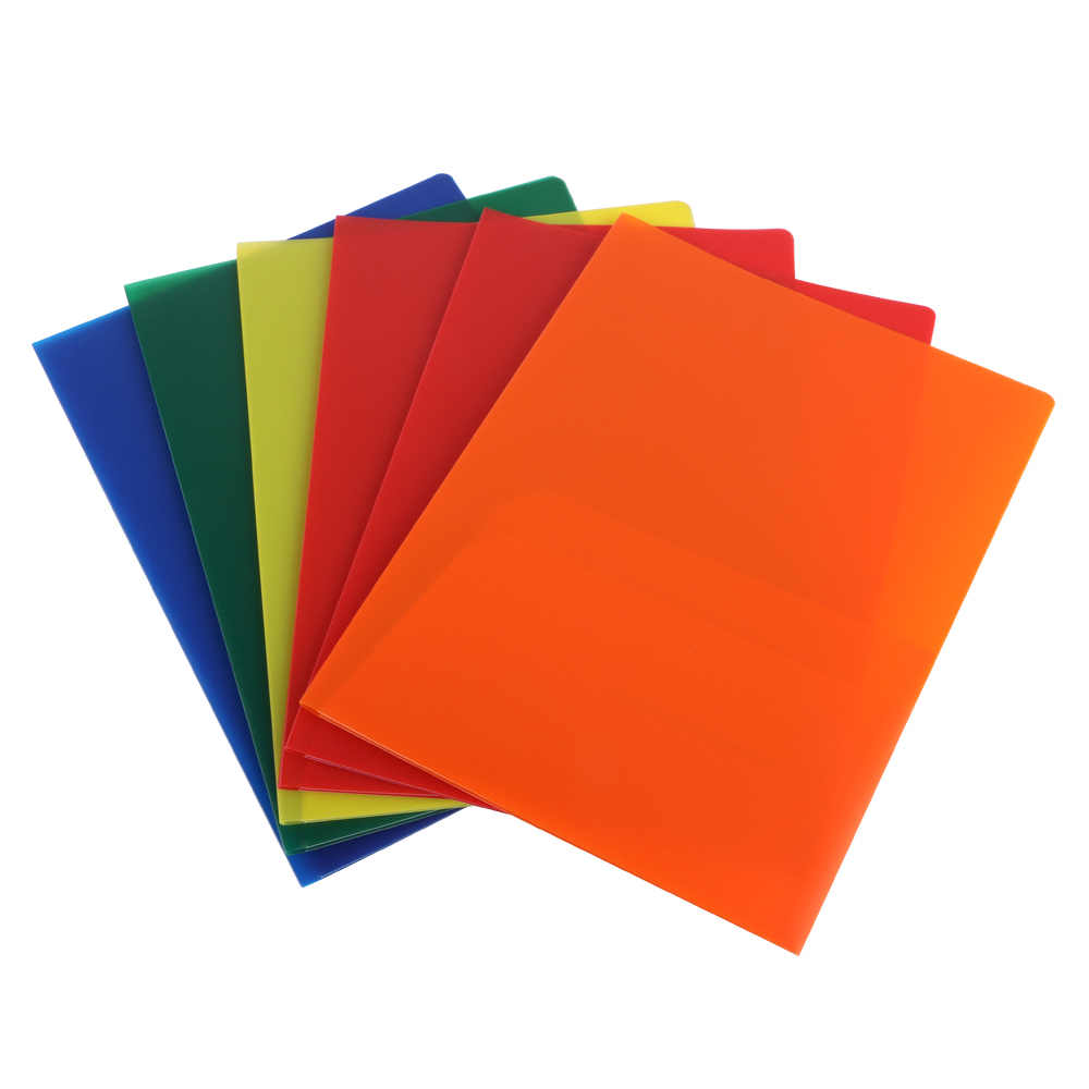 Plastic Pocket Folder