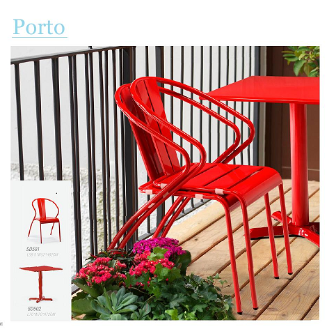 bistol set steel furniture