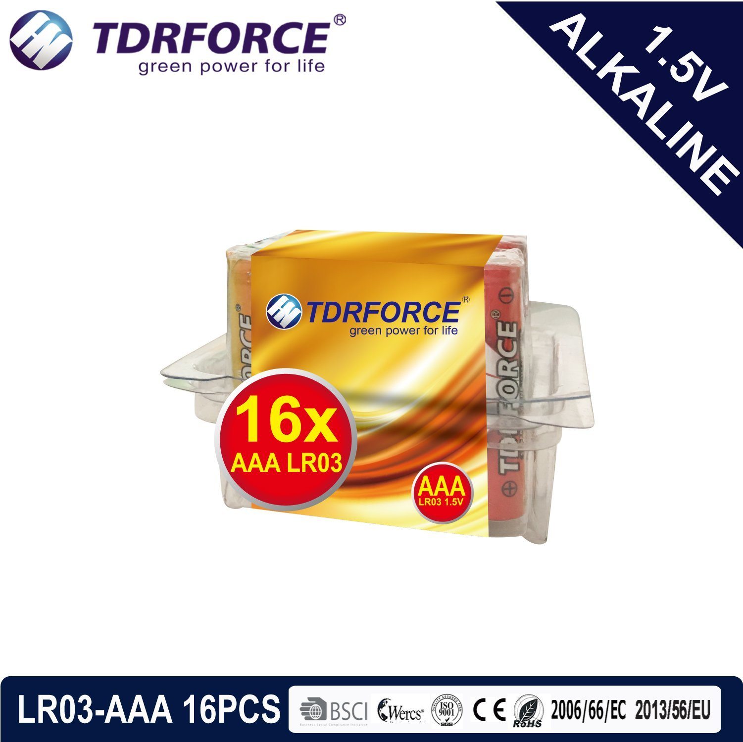 Alkaline battery LR03/AAA-16PB