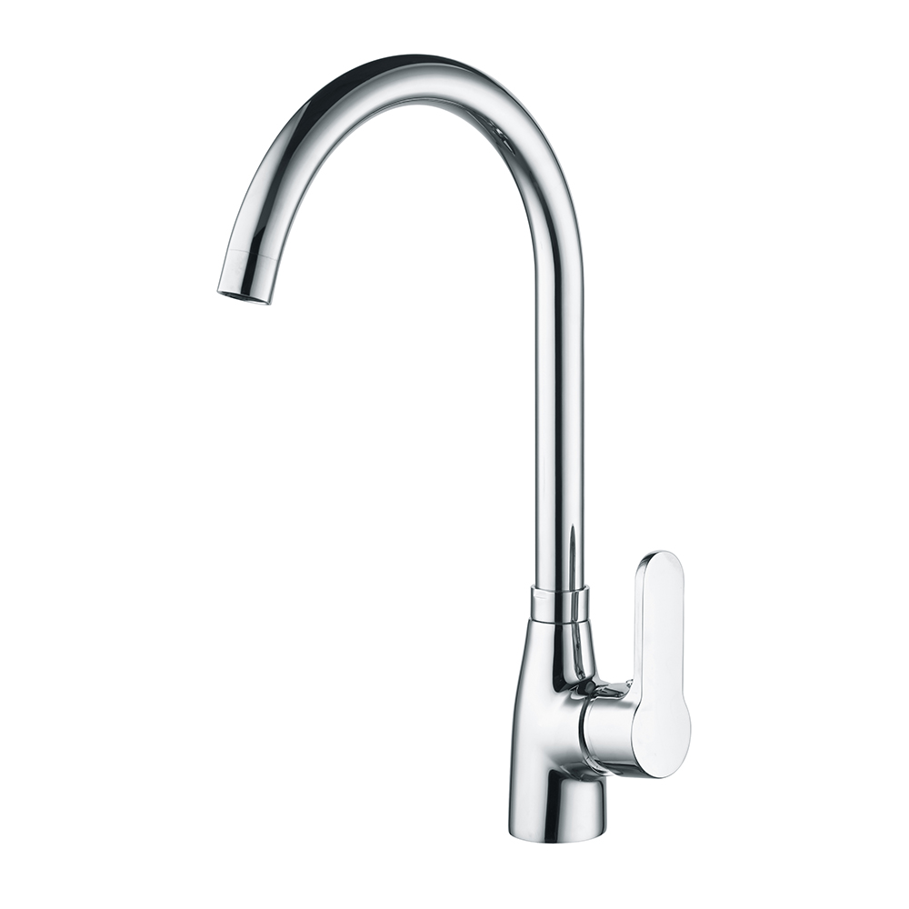TIEMA ZS60105 Fashion water saver modern brass single lever copper kitchen faucet Kitchen Sink mixer
