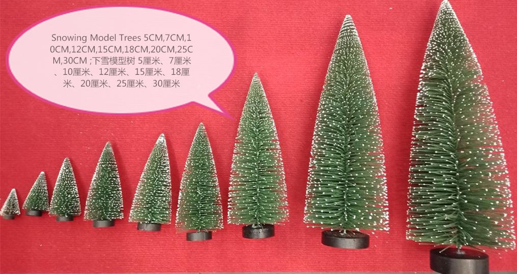 Snowing Model Trees 5cm,7cm,10cm,12cm,15cm,18cm,20cm,25cm,30cm