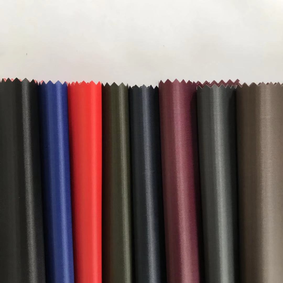 190T taffeta Waterproof Shiny PVC coated fabric for raincoat