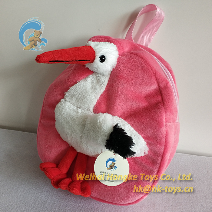 Backpack, Plush Stork, XH00404E1