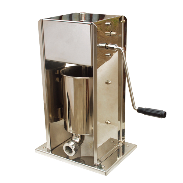 Stainless steel sausage stuffer