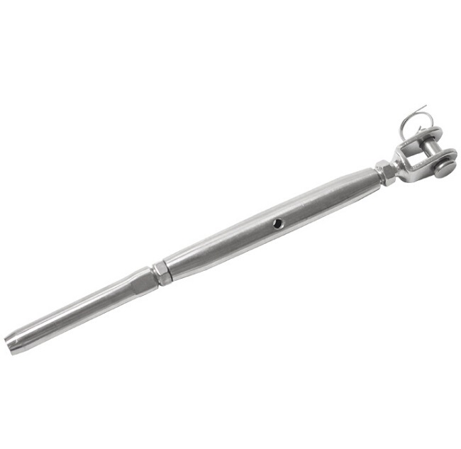 Stainless steel turnbuckle with fork and terminal 304 316