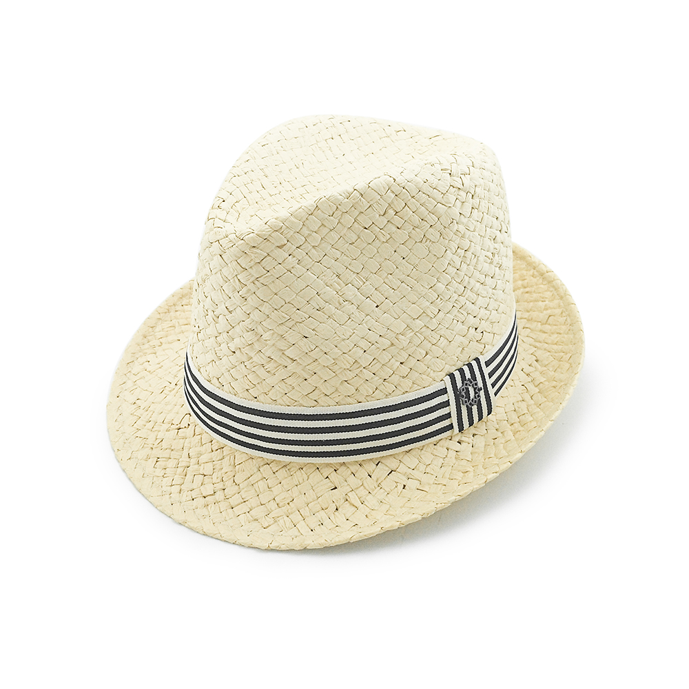2020 wholesale Cheap summer fashion women style rough paper fedora hat