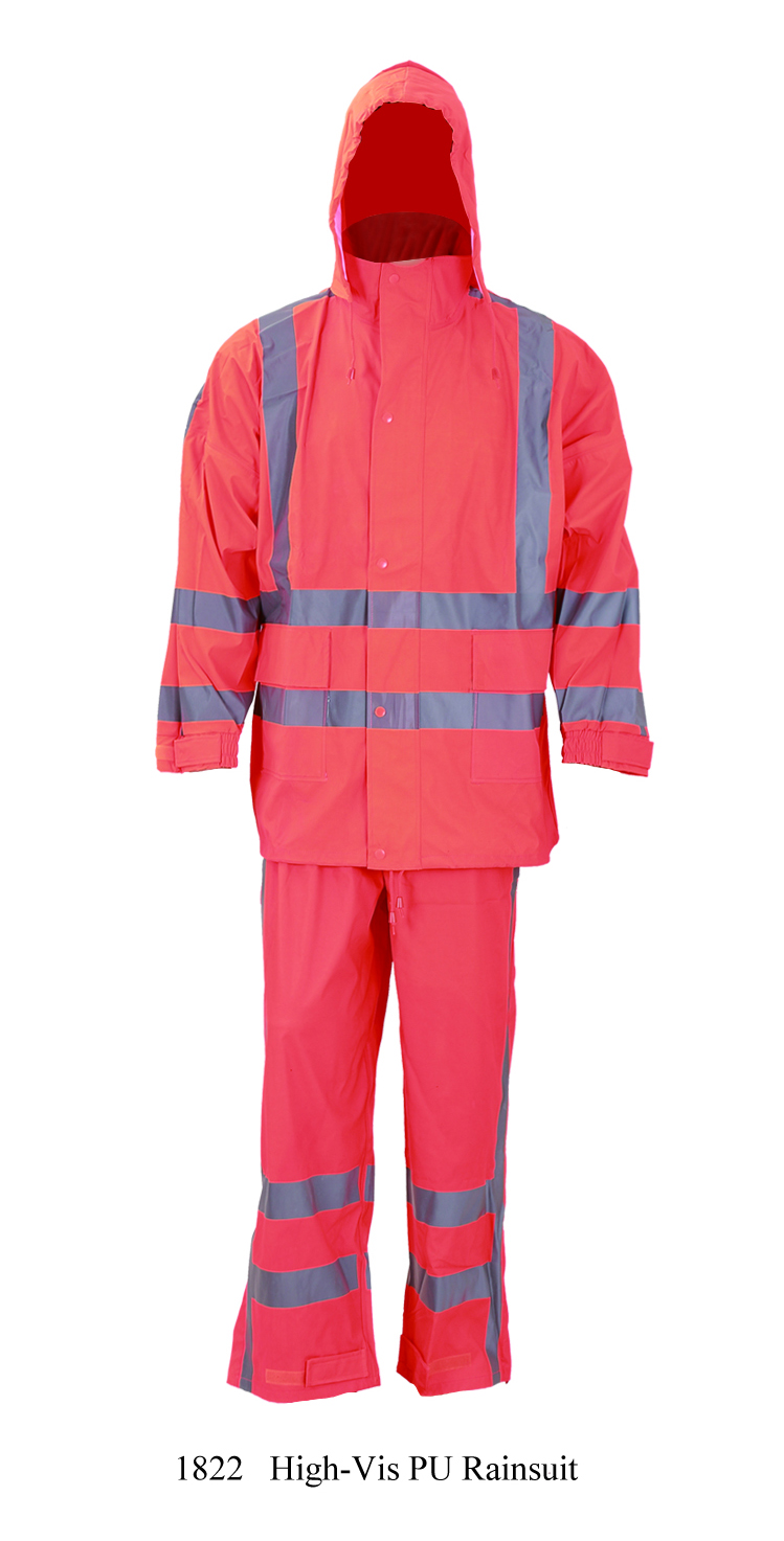 High-Vis PU Rainsuit