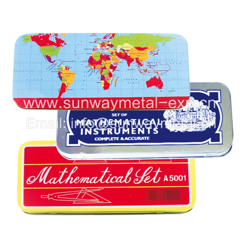Pencil case tin box