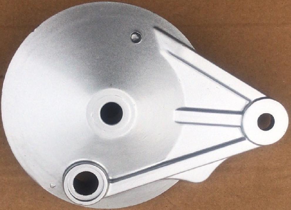 Motorcycle wheel cover