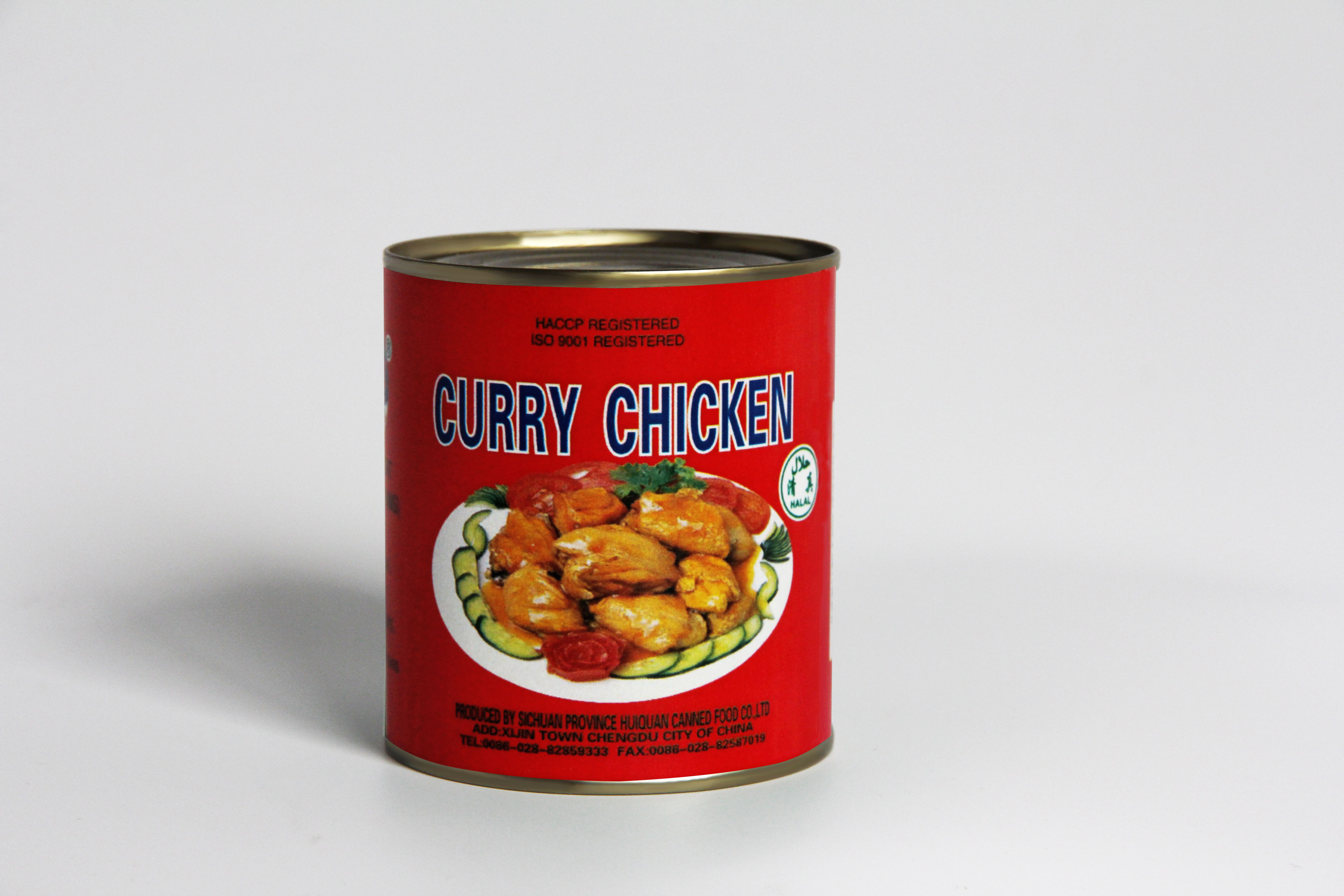 Canned Curry Chicken