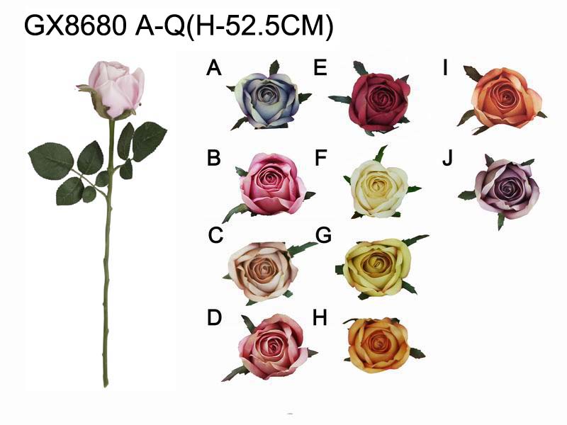 Single rose(autumn)(H-52.5CM)