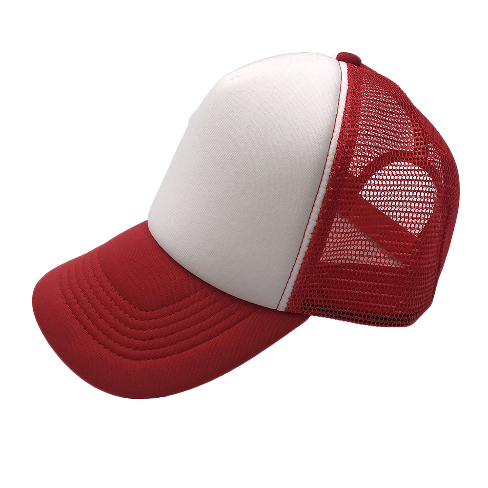 5 panel foam mesh Trucker mesh hat