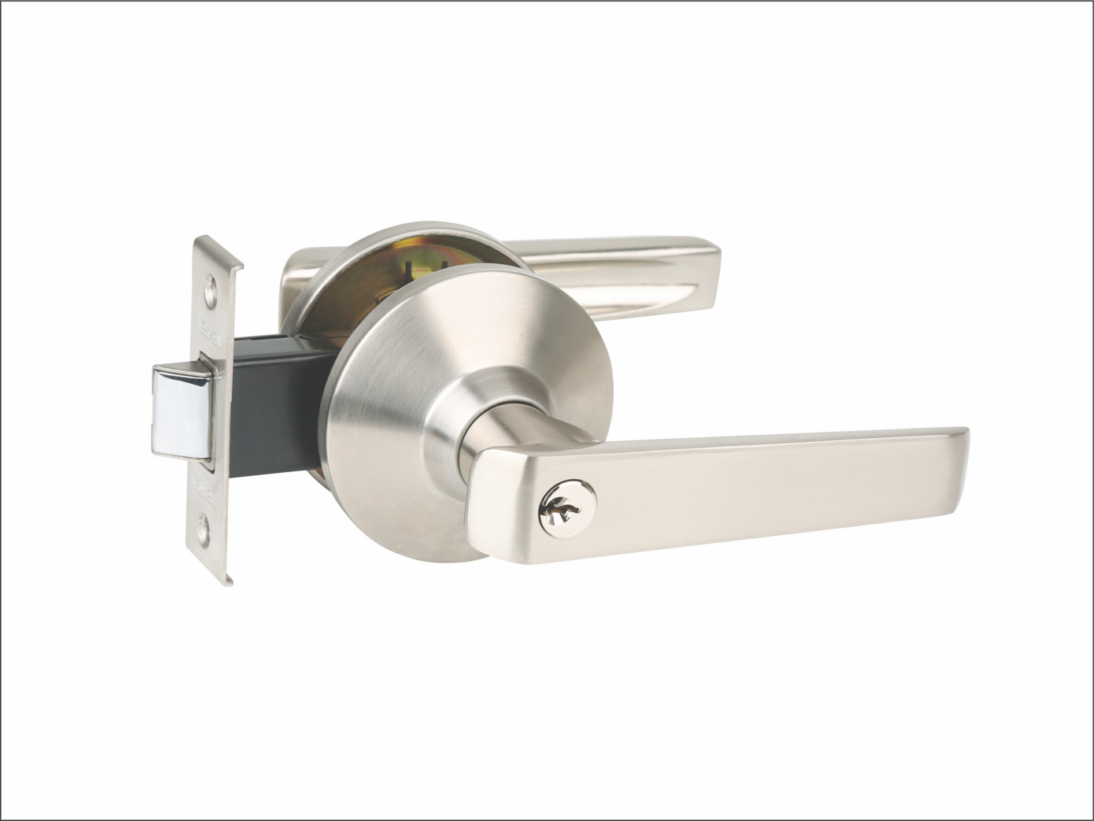 2 function tubular Lever set( deadbolt/passage)